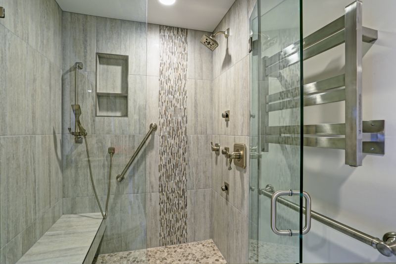 Contemporary Tiled Shower